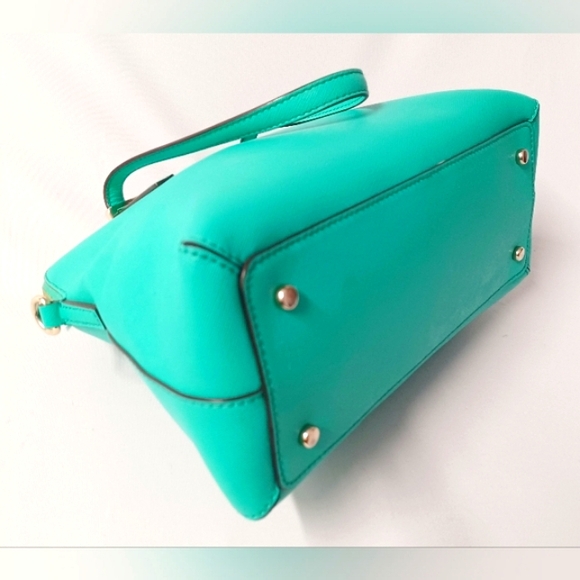 Kate Spade Teal Cedar Street Maise Satchel/Crossbody NWOT w/ Dustbag $298 Retail - Picture 7 of 16